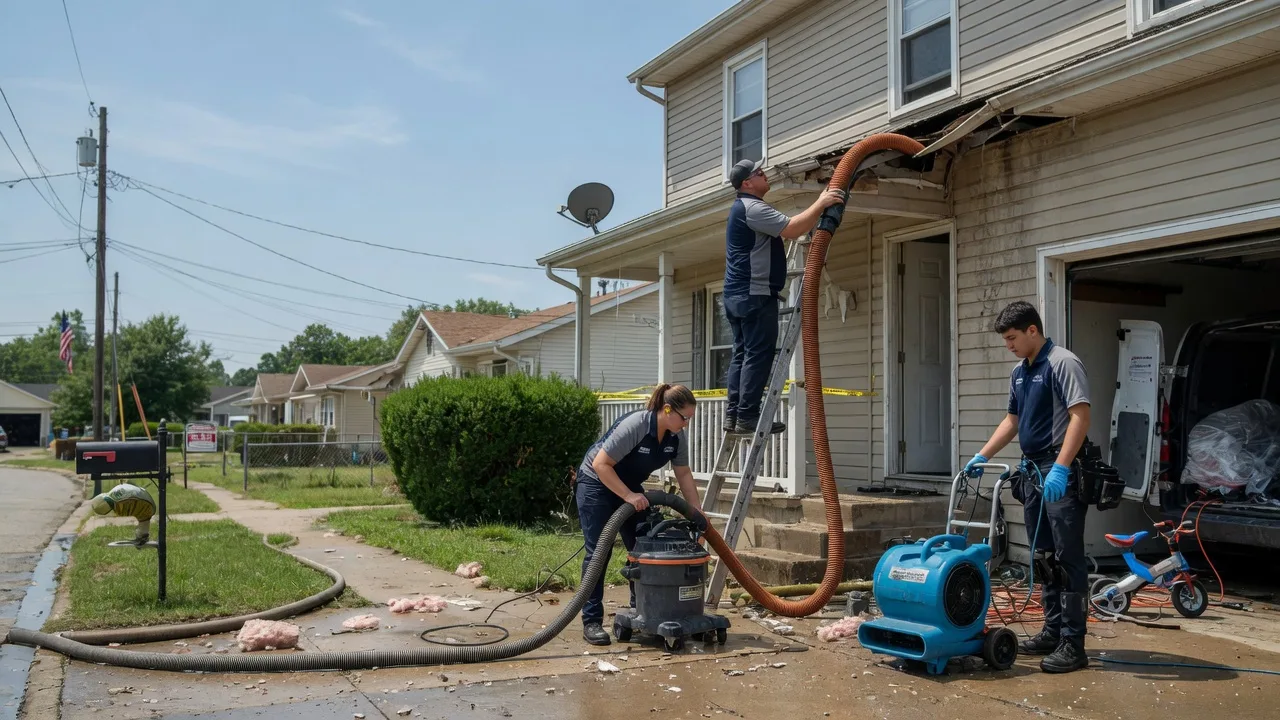 Water Damage Restoration in Colfax, WI near me